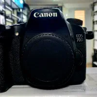 دوربین کنون ۷۰ دی با لنز ۱۸.۵۵|دوربین عکاسی و فیلم‌برداری|قم, دورشهر|دیوار