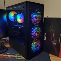 کیس کامپیوترi5 گرافیک8 رم16 هاردSSDوHDD