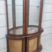 بوفه ایستاده چوب گردو