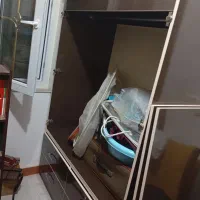 کمد لباس های گلاس|جاکفشی، کمد، دراور|صومعه‌سرا, |دیوار