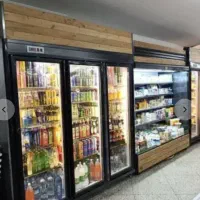 یخچال صنعتی قصابی کبابی تک درب نوشیدنی میزکار