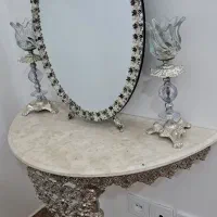 اینه شمعدان|آینه|ابریشم, |دیوار