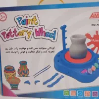 اسباب بازی چرخ سفالگری مدل Paint Pottery Wheel