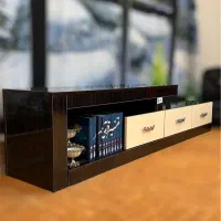 میز تلویزیون چوبی بسیار زیبا و تمیز