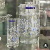 یک دست پارچ و لیوان اصل فرانسه قدیمی