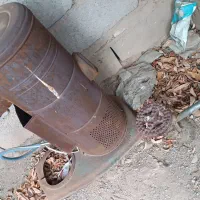 بخاری با مشعل گازی