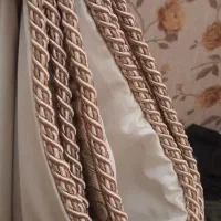 تعدادی پرده ودکوری بغل پرده تمیز|پرده، رانر، رومیزی|تهران, سلسبیل شمالی|دیوار