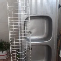 آبچکان سینک زیریخچالی|آب‌چکان و نظم‌دهنده ظروف|زنجان, |دیوار
