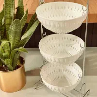 سبدسیب زمینی پیاز لیمون