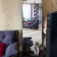 آینه قدی چراغ دار