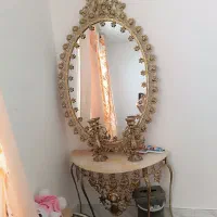 آینه و شمعدان برنج