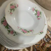 بشقاب گل سرخ