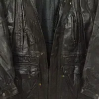 کاپشن چرم طبیعی+کیف سامسونت