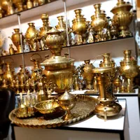 سماور ذغالی fifa برنجی مسی گازی زغالی|سماور، چای‌ساز، قهوه‌ساز|اصفهان, دستگرده|دیوار