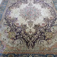 فرش ۱۲متری۷۰۰شانه زمرد.دوتاقالیچه فانتزی وعروسکی