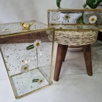 سطل زباله و جعبه دستمال