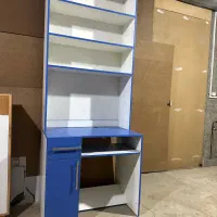 سرویس میزتحریر با قفسه کتابخانه