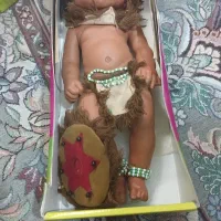 عروسک سرخ پوستی کمیاب.وعروسکهاای قدیمی