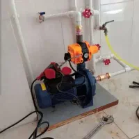 لوله کشی آب و فاضلاب تعمیر پمپ آب نصب تانکر