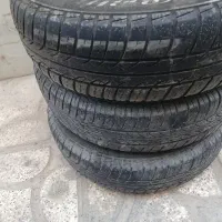 ۳عدد لاستیک پیکان وانت تیبا با رینگ ۱۳ سایز ۱۷۵