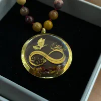گردنبند ورق طلا لاکت