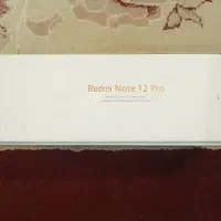 Note 12 pro 256 Gig  ram 8|موبایل|بهبهان, |دیوار