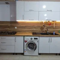 کابینت ام دی اف در حدنو با سینک و گاز صفحه|مصالح و تجهیزات ساختمان|گنبد کاووس, |دیوار