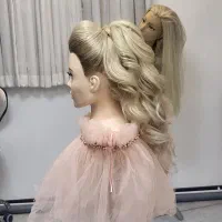 مدل شنیون وبافت مو واستایل مو (کرلی اروپایی)