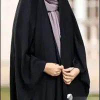 چادرعربی مشکی ساده