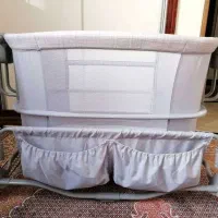 تخت کنار مادر و گهواره برقی سه کار ماستلا