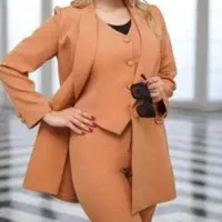 کت شلوار زنانه سه تیکه
