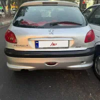 پژو ۲۰۶ مدل ۸۳ دور رنگ شاسی سالم