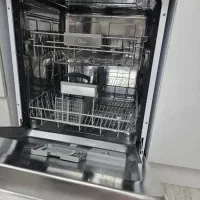 ماشین ظرفشویی جی پلاس سفید درحدنو