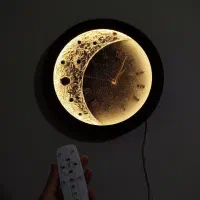 ساعت ماه/دست ساز/مناسب هدیه/تخفیف ویژه