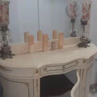 اینه کنسول وشمعدان