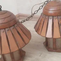 لوستر چوبی|لوستر و چراغ آویز|تبریز, |دیوار