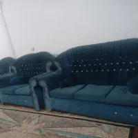 مبل هفت نفره بدون میز ۲وپنصد با میز ۳تومن