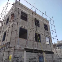 اجرای انواع داربست زیر بتون کفراژ ساختمان