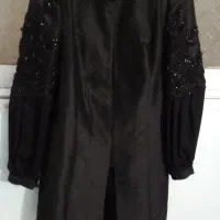 مانتو مشکی مجلسی