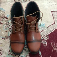 کفش نیم پوت چرم مردانه