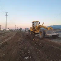 گریدر غلطک ابپاش بیل مکانیکی