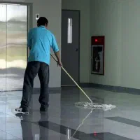 ( واحدی ۱۰۰ تومن ) نظافت راه پله و مشاعات