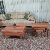 میز جلو مبلی به همراه عسلی