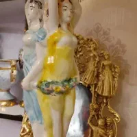 جفت آباژور ایتالیایی و قدیمی و انتیک و عتیقه|چراغ خواب و آباژور|قدس, شهرک دانش|دیوار