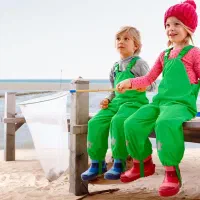 اورال ضد آب بچگانه سبز پاستلی چیبو