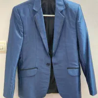 کت شلوار رنگ ابی