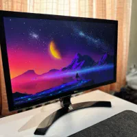 مانیتور ال جی 22MP58VQ پنل IPS در حد نو 3 عدد