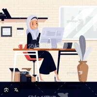 کارمند اداری خانم