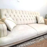 ۷نفره پاچه نانو ترک+میز پذیرایی+۲عددعسلی|مبلمان خانگی و میز عسلی|تهران, دهم فروردین|دیوار