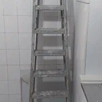 نردبان فلزی دوطرفه 8 پله